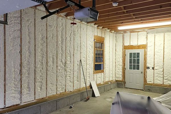 Spray Foam Insulation Installation