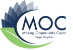 MOC Making Opportunity Count Energy Programs Logo