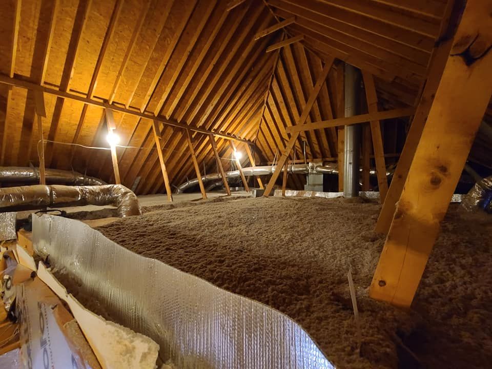 Blown In Cellulose Attic Insulation